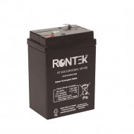 Bateria Selada de chumbo ácido Rontek 6V / 4,5A 20hrs